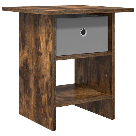 Bedside Table Smoked Oak 41 x 40 x 45 cm Engineered Wood Bedside Table Smoked Oak 41 x 40 x 45 cm Engineered Wood