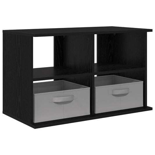 TV stand with Drawer Black Oak 79 x 40 x 48 cm TV stand with Drawer Black Oak 79 x 40 x 48 cm