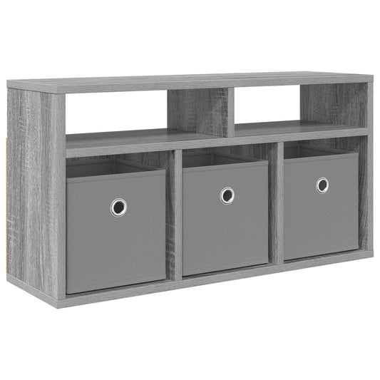 Lowboard with Drawer Grey Sonoma 72 x 22.5 x 38 cm Lowboard with Drawer Grey Sonoma 72 x 22.5 x 38 cm
