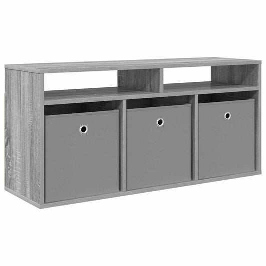Lowboard with Drawer Grey Sonoma 102 x 32 x 48.5 cm Lowboard with Drawer Grey Sonoma 102 x 32 x 48.5 cm
