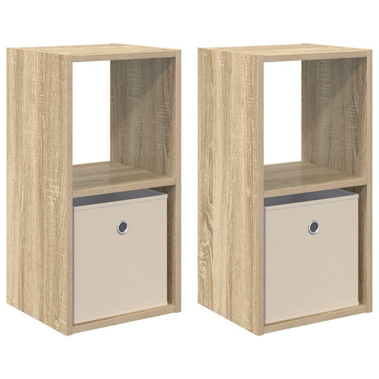 Bedside Table with Drawer 2 pcs Sonoma Oak 30.5 x 27 x 59.5 cm Bedside Table with Drawer 2 pcs Sonoma Oak 30.5 x 27 x 59.5 cm