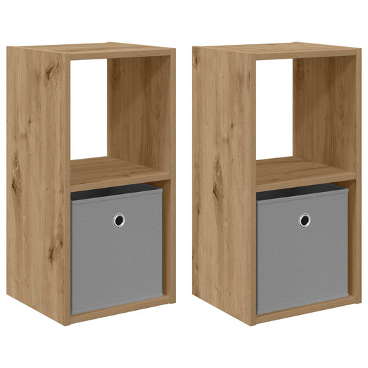 Bedside Table with Drawer 2 pcs Artisan Oak 30.5 x 27 x 59.5 cm Bedside Table with Drawer 2 pcs Artisan Oak 30.5 x 27 x 59.5 cm