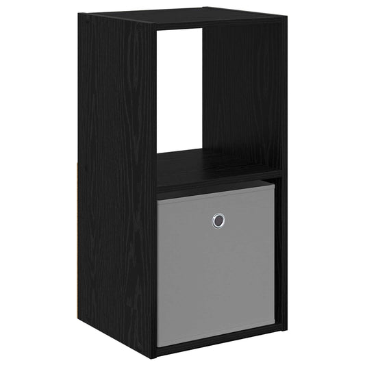 Bedside Table Black Oak 35 x 32 x 68.5 cm Engineered Wood Bedside Table Black Oak 35 x 32 x 68.5 cm Engineered Wood