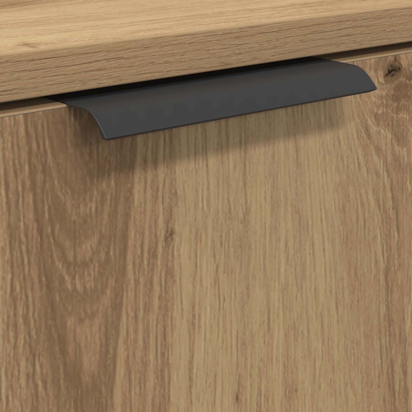 Bathroom Furniture Set 3 pcs Artisan Oak Engineered Wood