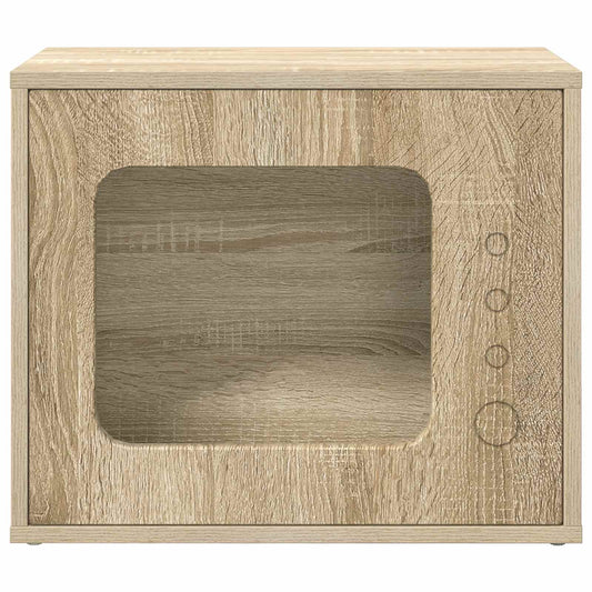 Cat House Sonoma 51 x 30 x 42 cm Engineered Wood Cat House Sonoma 51 x 30 x 42 cm Engineered Wood