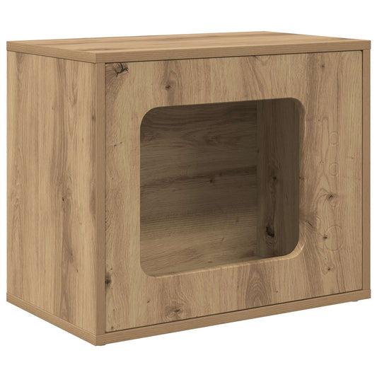 Cat House Artisian Oak 51 x 30 x 42.5 cm Engineered Wood Cat House Artisian Oak 51 x 30 x 42.5 cm Engineered Wood