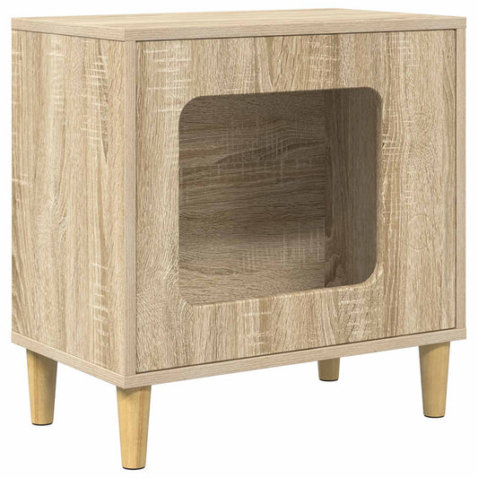 Cat House Sonoma 51 x 30 x 52 cm Engineered Wood Cat House Sonoma 51 x 30 x 52 cm Engineered Wood