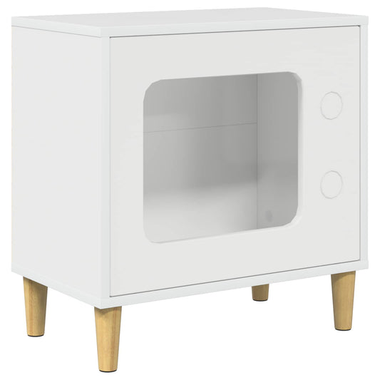 Cat House Gloss White 51 x 30 x 52 cm Engineered Wood Cat House Gloss White 51 x 30 x 52 cm Engineered Wood