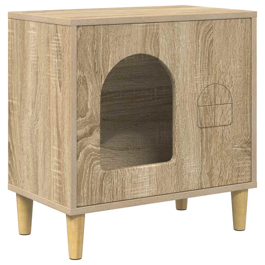 Cat House Sonoma 51 x 30 x 52 cm Engineered Wood Cat House Sonoma 51 x 30 x 52 cm Engineered Wood