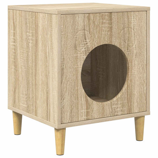 Cat House Sonoma 42.5 x 40 x 53 cm Engineered Wood Cat House Sonoma 42.5 x 40 x 53 cm Engineered Wood