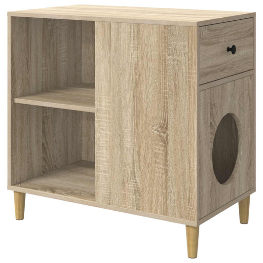 Cat House Sonoma 72 x 42.5 x 70 cm Engineered Wood Cat House Sonoma 72 x 42.5 x 70 cm Engineered Wood