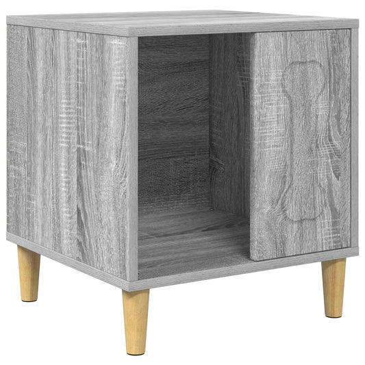 Dog House Grey Sonoma 44 x 42 x 49 cm Engineered Wood Dog House Grey Sonoma 44 x 42 x 49 cm Engineered Wood