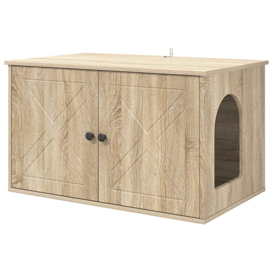 Cat House Sonoma 85 x 55 x 50.5 cm Engineered Wood Cat House Sonoma 85 x 55 x 50.5 cm Engineered Wood