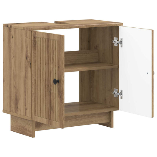 Bathroom Sink Cabinet EDE Artisan Oak 59.5 x 31.5x 59 cm Bathroom Sink Cabinet EDE Artisan Oak 59.5 x 31.5x 59 cm
