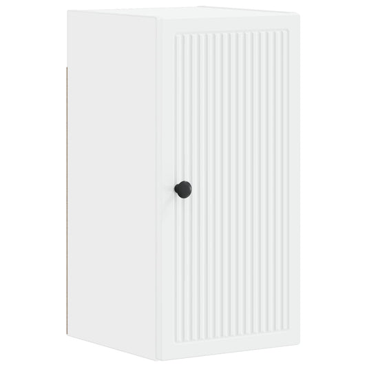 Bathroom Wall Cabinet EDE White 30 x 31 x 59 cm Engineered Wood Bathroom Wall Cabinet EDE White 30 x 31 x 59 cm Engineered Wood