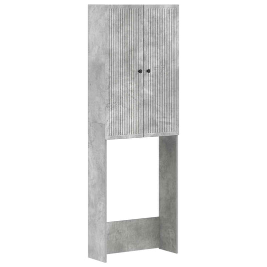 Toilet Cabinet EDE Concrete Grey 66 x 25.5 x 190 cm Toilet Cabinet EDE Concrete Grey 66 x 25.5 x 190 cm