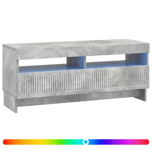 LED TV Cabinet Concrete Grey Engineered Wood LED TV Cabinet Concrete Grey Engineered Wood