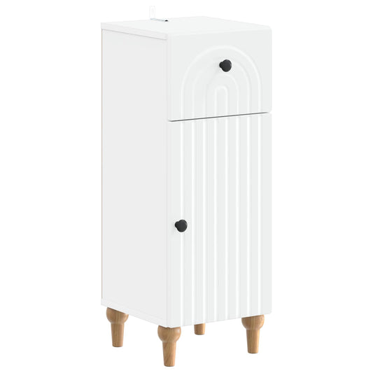 Bathroom Storage Cainet ALKMAAR White 30 x 31 x 80 cm Bathroom Storage Cainet ALKMAAR White 30 x 31 x 80 cm