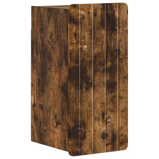 Bathroom Wall Cabinet ZWOLLE Smoked Oak 30 x 31 x 63 cm Bathroom Wall Cabinet ZWOLLE Smoked Oak 30 x 31 x 63 cm