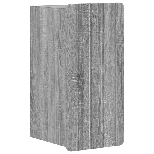Bathroom Wall Cabinet ZWOLLE Grey Sonoma 30 x 31 x 63 cm Bathroom Wall Cabinet ZWOLLE Grey Sonoma 30 x 31 x 63 cm