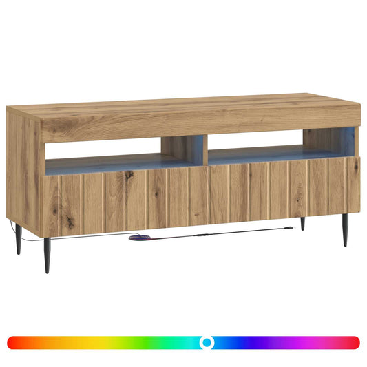 LED TV Cabinet Artisan Oak Engineered Wood LED TV Cabinet Artisan Oak Engineered Wood