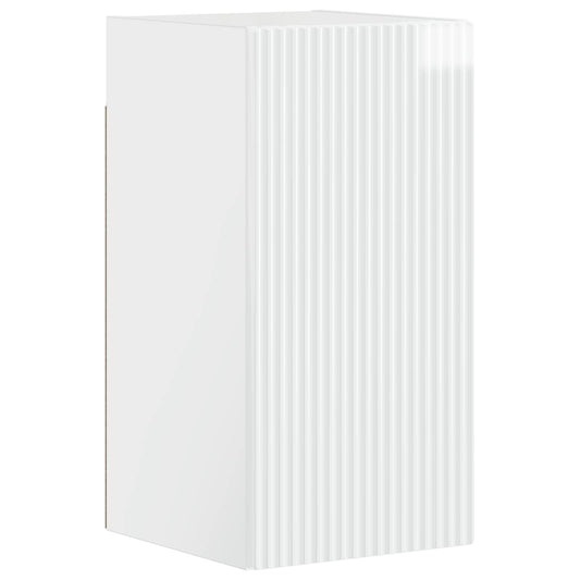 Bathroom Wall Cabinet ARNHEM High Gloss White 30 x 31 x 59 cm Bathroom Wall Cabinet ARNHEM High Gloss White 30 x 31 x 59 cm