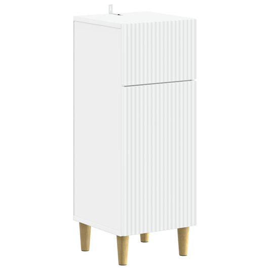 Bathroom Storage Cainet ARNHEM White 30 x 31 x 80 cm Bathroom Storage Cainet ARNHEM White 30 x 31 x 80 cm