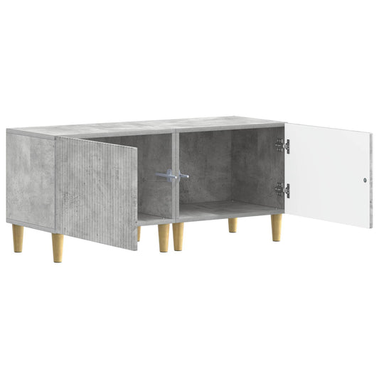 TV Cabinet Concrete Grey Engineered Wood TV Cabinet Concrete Grey Engineered Wood