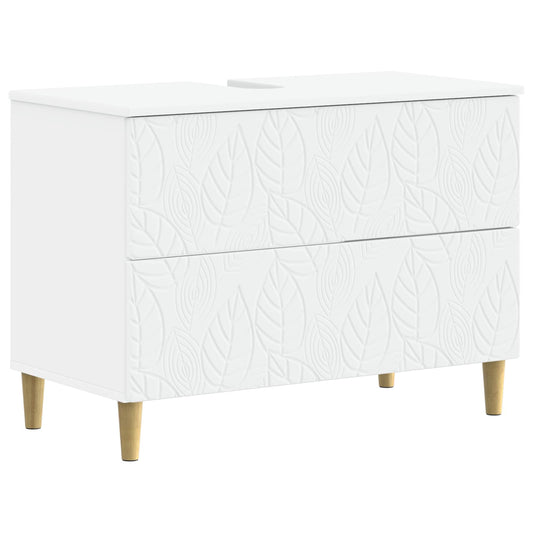 Bathroom Sink Cabinet DELFT White 82 x 41x 59 cm Bathroom Sink Cabinet DELFT White 82 x 41x 59 cm