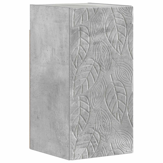 Bathroom Wall Cabinet DELFT Concrete Grey 30 x 31 x 59 cm Bathroom Wall Cabinet DELFT Concrete Grey 30 x 31 x 59 cm
