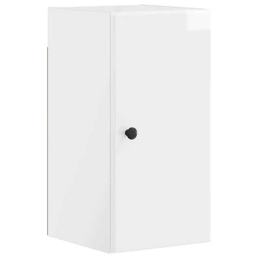 Bathroom Wall Cabinet BREDA High Gloss White 30 x 31 x 59 cm Bathroom Wall Cabinet BREDA High Gloss White 30 x 31 x 59 cm