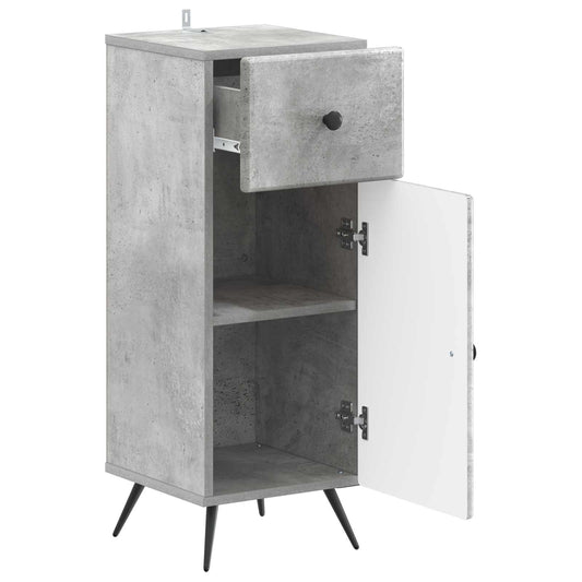 Bathroom Storage Cainet BREDA Concrete Grey 30 x 31 x 80 cm Bathroom Storage Cainet BREDA Concrete Grey 30 x 31 x 80 cm