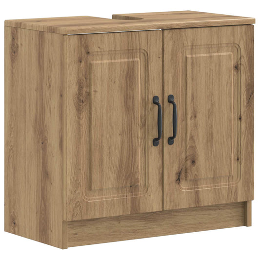 Bathroom Sink Cabinet UTRECHT Artisan Oak 59.5 x 31.5x 59 cm Bathroom Sink Cabinet UTRECHT Artisan Oak 59.5 x 31.5x 59 cm