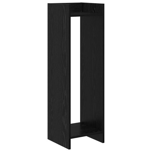 Plant Stand Black Oak 30 x 30 x 100 cm Engineered Wood Plant Stand Black Oak 30 x 30 x 100 cm Engineered Wood