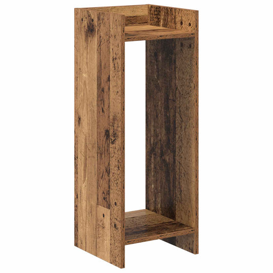 Plant Stand Old Wood 30 x 30 x 80 cm Engineered Wood Plant Stand Old Wood 30 x 30 x 80 cm Engineered Wood