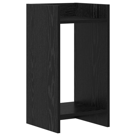 Plant Stand Black Oak 30 x 30 x 60 cm Engineered Wood Plant Stand Black Oak 30 x 30 x 60 cm Engineered Wood