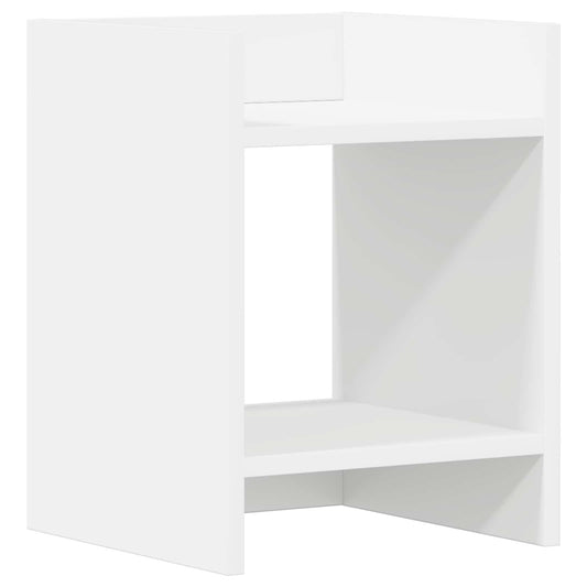 Plant Stand with Shelf White 30 x 30 x 40 cm Engineered Wood Plant Stand with Shelf White 30 x 30 x 40 cm Engineered Wood