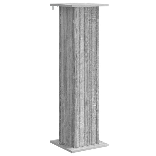 Plant Stand Grey Sonoma 30.5 x 30 x 100.5 cm Engineered Wood Plant Stand Grey Sonoma 30.5 x 30 x 100.5 cm Engineered Wood