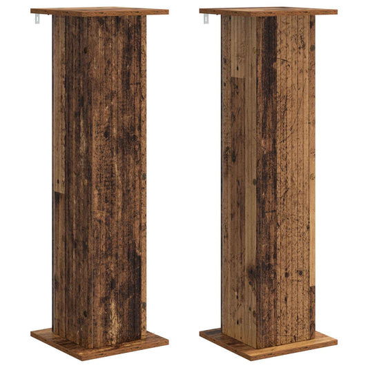 Plant Stand 2 pcs Old Wood 30.5 x 30 x 100.5 cm Engineered Wood Plant Stand 2 pcs Old Wood 30.5 x 30 x 100.5 cm Engineered Wood