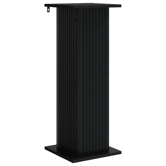 Plant Stand Black 30.5 x 30 x 80.5 cm Engineered Wood Plant Stand Black 30.5 x 30 x 80.5 cm Engineered Wood