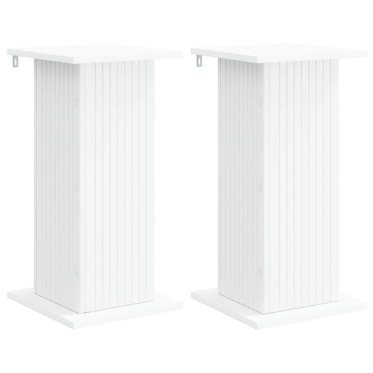 Plant Stand 2 pcs White 30.5 x 30 x 60.5 cm Engineered Wood Plant Stand 2 pcs White 30.5 x 30 x 60.5 cm Engineered Wood