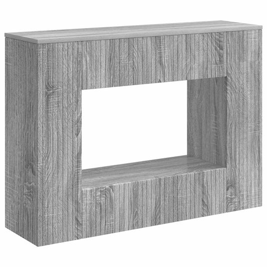 Console Table Grey Sonoma 101 x 29 x 74 cm Engineered Wood Console Table Grey Sonoma 101 x 29 x 74 cm Engineered Wood
