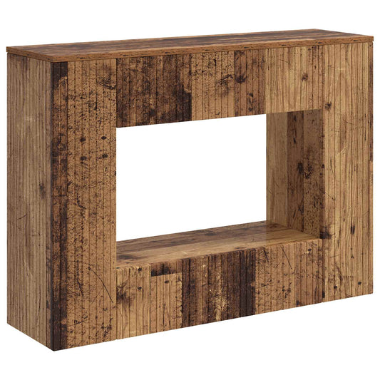 Console Table Old Wood 101 x 29 x 74 cm Engineered Wood Console Table Old Wood 101 x 29 x 74 cm Engineered Wood