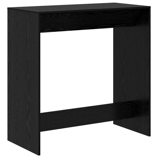 Bar Table 102 x 50 x 103.5 cm Engineered Wood Black Oak Bar Table 102 x 50 x 103.5 cm Engineered Wood Black Oak