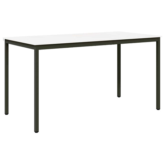 Bar Table White 200 x 100 x 105 cm Solid Pine Wood Bar Table White 200 x 100 x 105 cm Solid Pine Wood