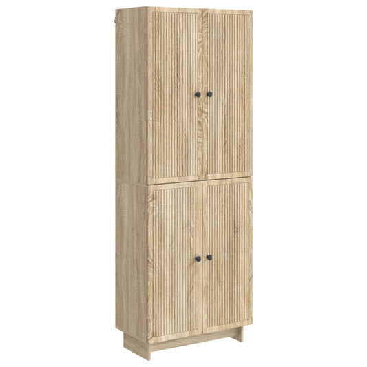 Cabinet Set 2 pcs Sonoma Oak 66 x 34.5 x 90 cm Engineered Wood Cabinet Set 2 pcs Sonoma Oak 66 x 34.5 x 90 cm Engineered Wood