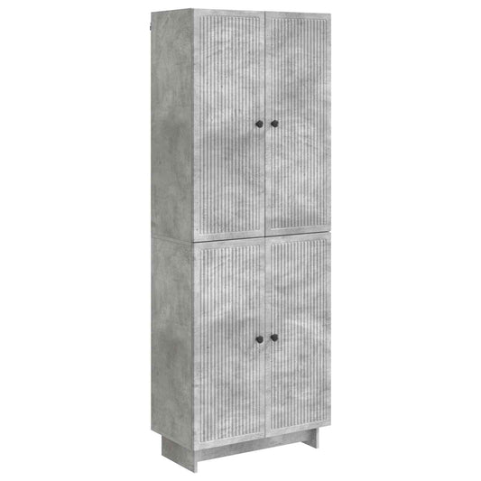 Cabinet Set 2 pcs Concrete Grey 66 x 34.5 x 90 cm Cabinet Set 2 pcs Concrete Grey 66 x 34.5 x 90 cm