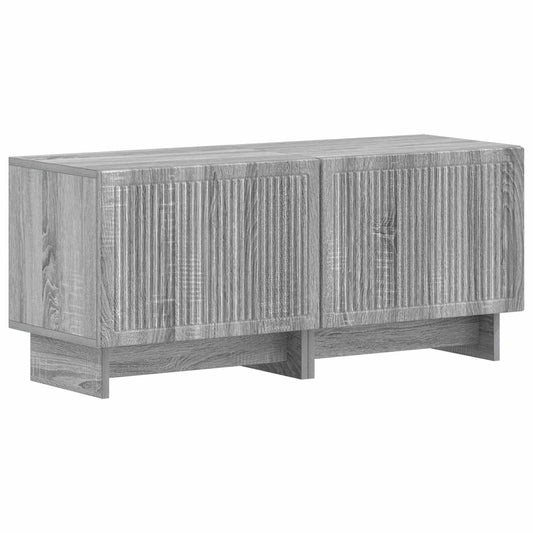 5 Piece LED TV Cabinet Grey Sonoma Engineered Wood 5 Piece LED TV Cabinet Grey Sonoma Engineered Wood