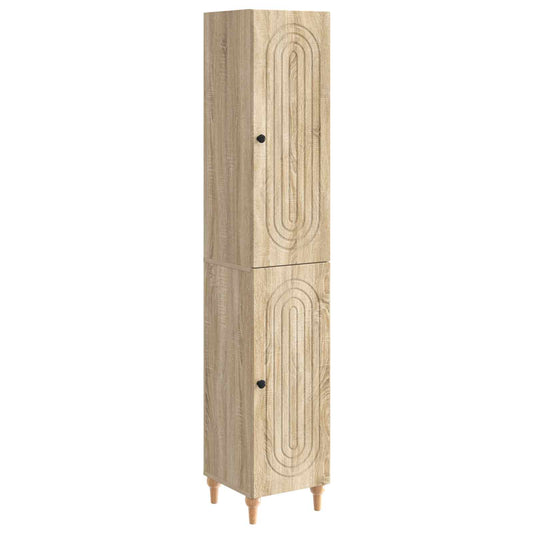 Cabinet Set 2 pcs Sonoma Oak Engineered Wood Cabinet Set 2 pcs Sonoma Oak Engineered Wood