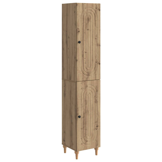 Cabinet Set 2 pcs Artisan Oak Engineered Wood Cabinet Set 2 pcs Artisan Oak Engineered Wood